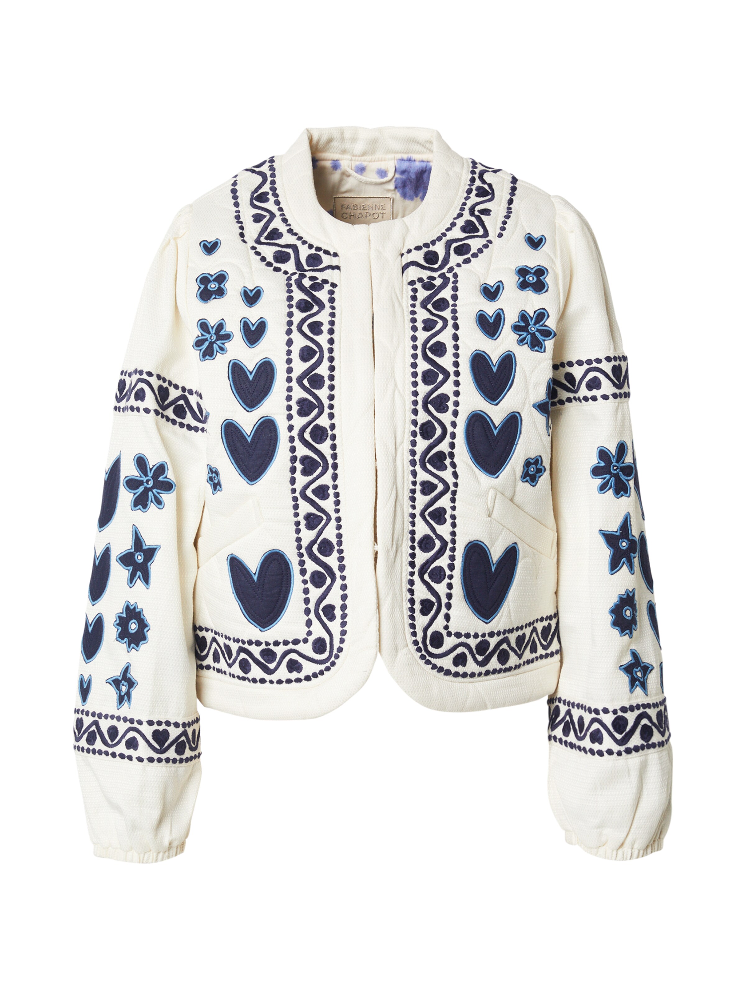 Fabienne Chapot Преходно яке 'Simon' в бяло: отпред