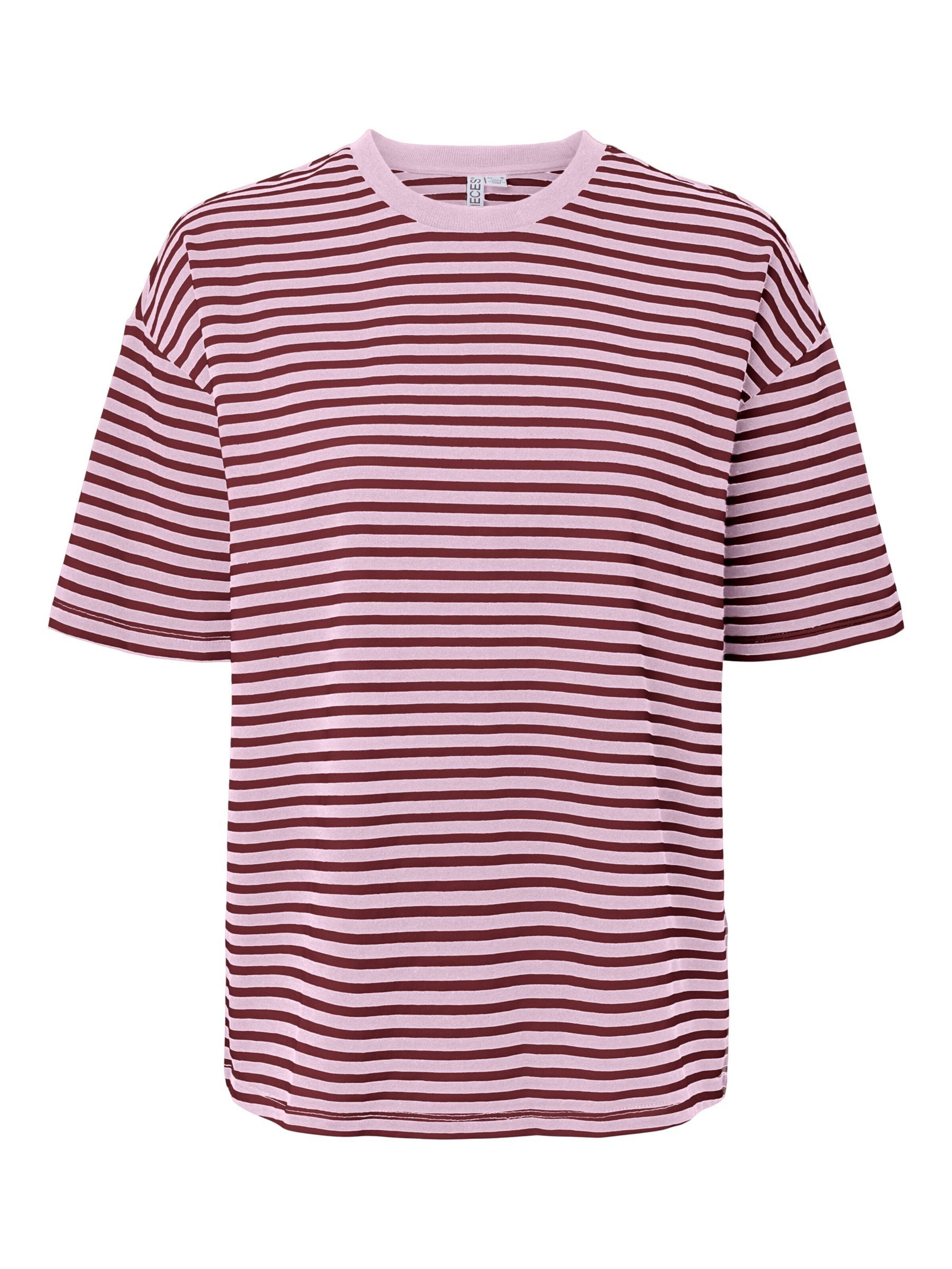 T-shirt 'PCSadie' PIECES en rose : devant