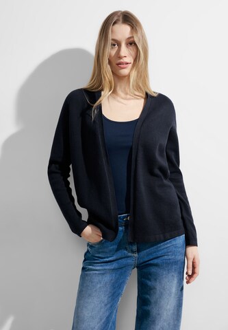 CECIL Knit Cardigan in Blue: front