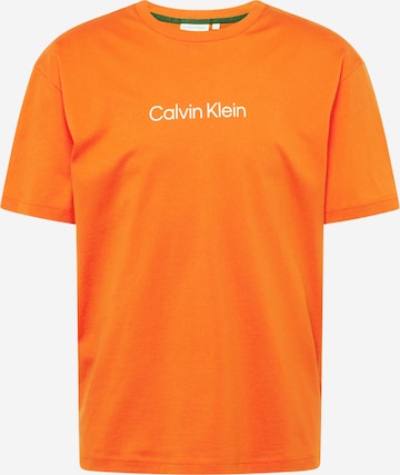 Calvin KleinMajica 'Hero' - narančasta boja: prednji dio