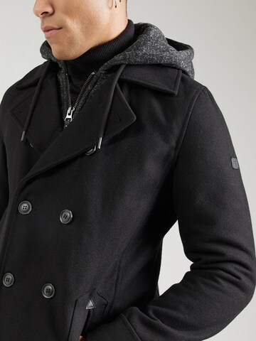 Manteau mi-saison 'Clifford' INDICODE JEANS en noir