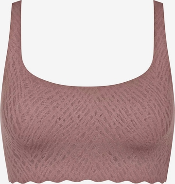 Reggiseno 'Zero Feel Bliss' di SLOGGI in lilla: frontale