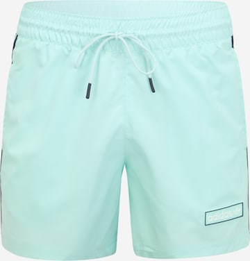 Pantaloncini da bagno di ADIDAS ORIGINALS in verde: frontale