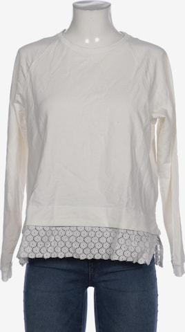 JOOP! Sweatshirt & Zip-Up Hoodie in L in White: front