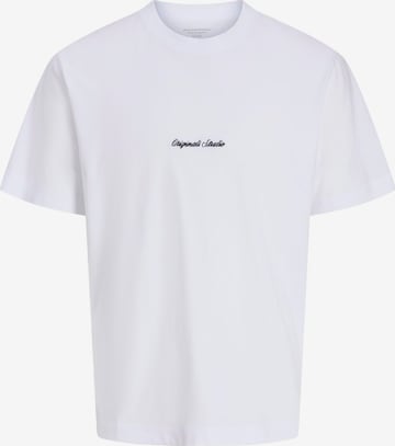 T-Shirt 'JORNORREBRO' Jack & Jones Junior en blanc : devant