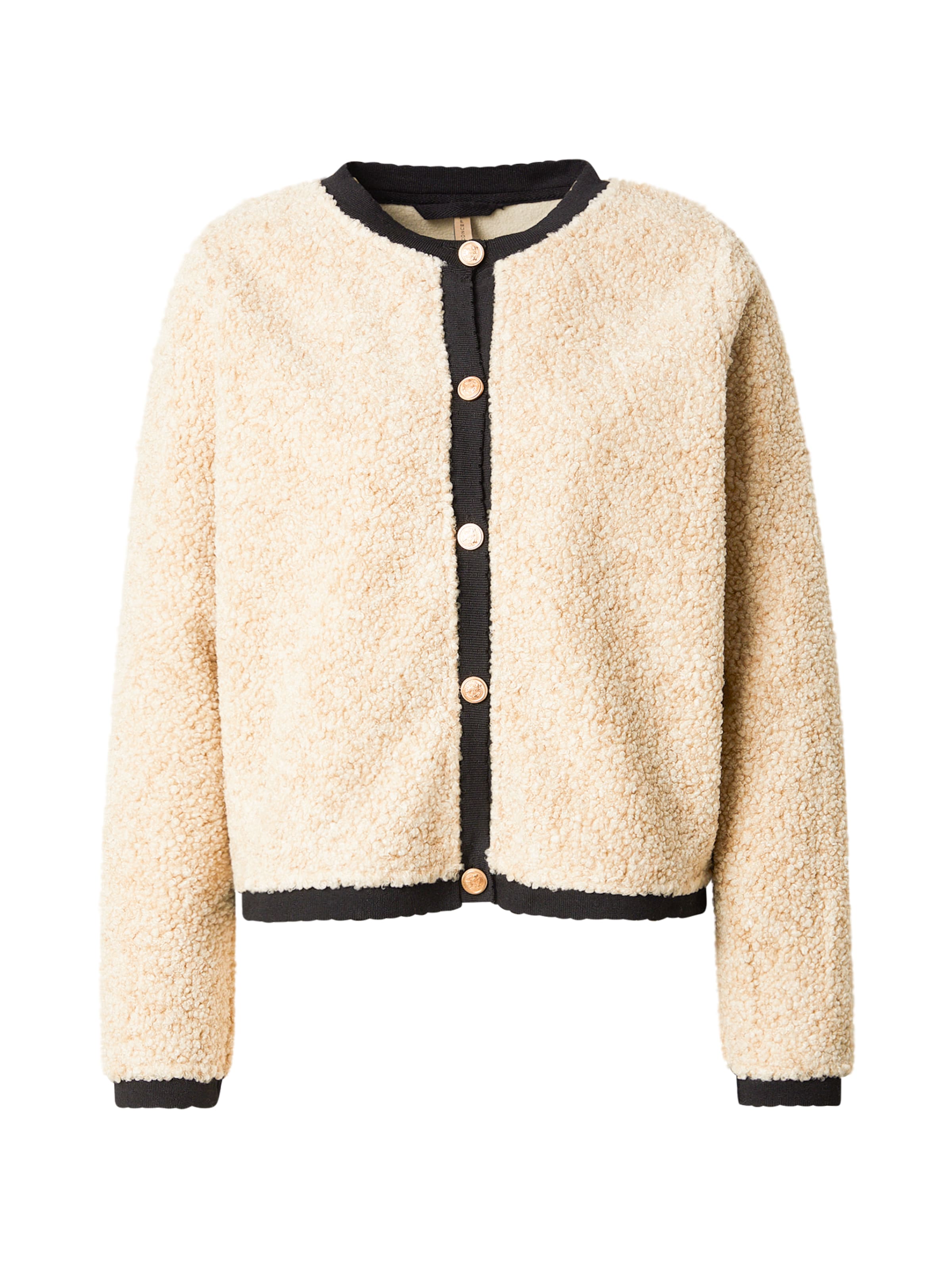 Soyaconcept Strickjacke 'BESSIE 7' in Beige: Vorderseite
