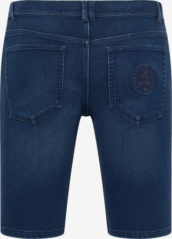 Coupe slim Jean 'Bishop' BRUNO BANANI en bleu