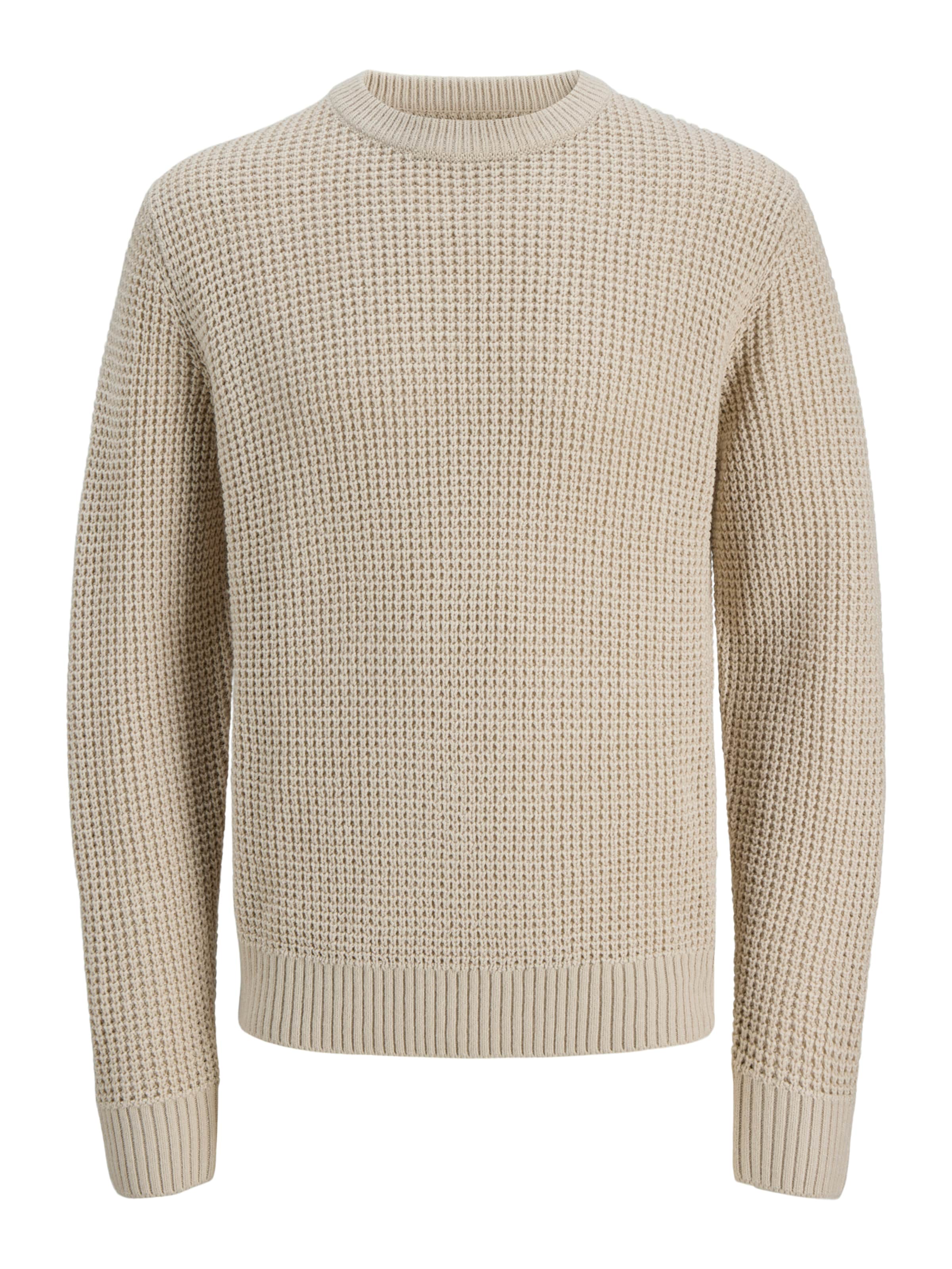 JACK & JONES Pullover 'JJGLOBAL' in Beige: Vorderseite