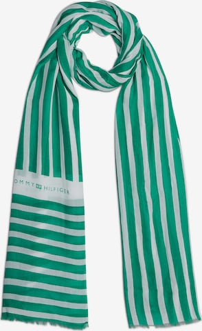 TOMMY HILFIGER Scarf 'Essential' in Green