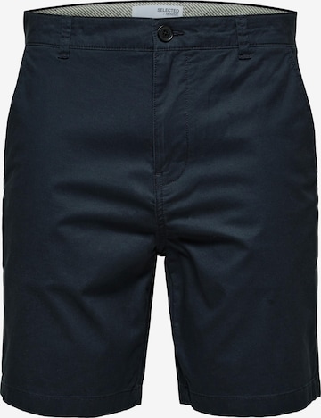 SELECTED HOMME Chino Pants in Blue: front