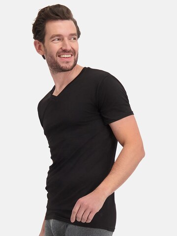 Bamboo basics Shirt in Zwart