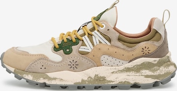 Flower Mountain Platform trainers 'YAMANO 3 UNI L.E.' in Beige: front