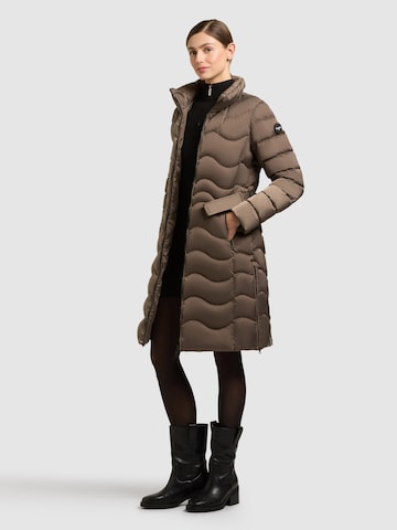 Manteau d’hiver 'Mira' khujo en marron