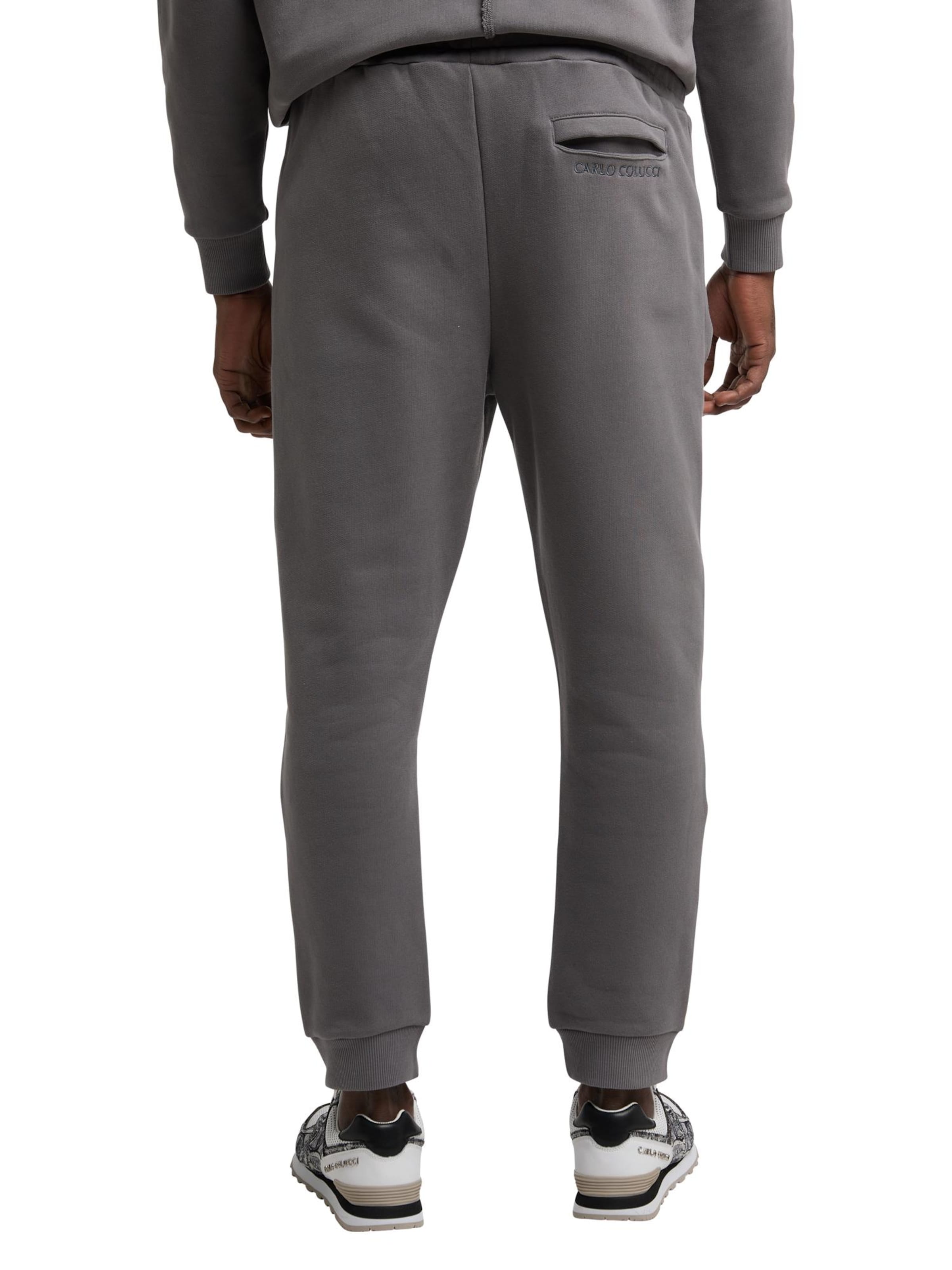 Carlo Colucci Regular Broek 'De Bettin' in Grijs