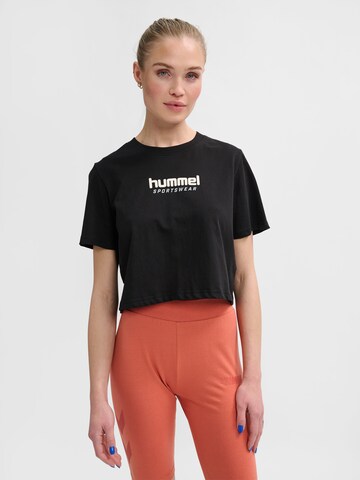 Hummel Shirt 'Lgc Malu' in Zwart: voorkant