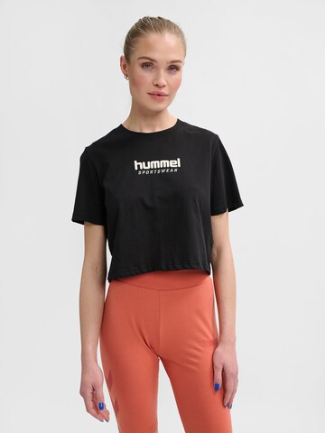 T-shirt Hummel en noir : devant