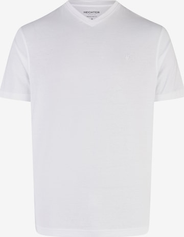 T-Shirt HECHTER PARIS en blanc : devant