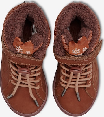 Hummel Sneakers 'Splash' in Brown