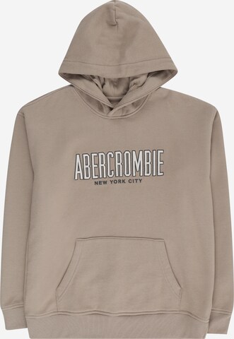 Sweat Abercrombie & Fitch en beige : devant