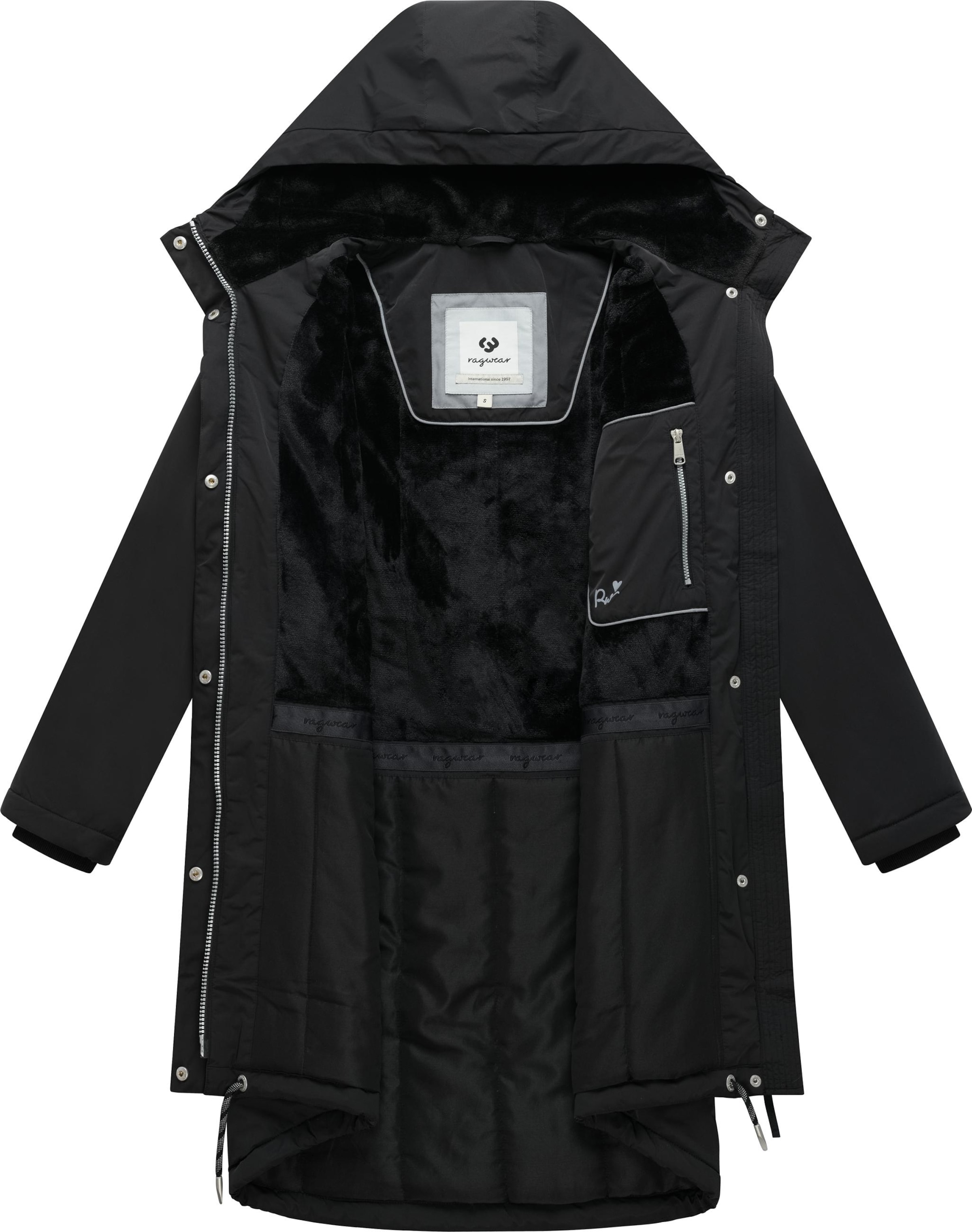 Cappotto invernale 'Frostlin Y' di Ragwear in nero