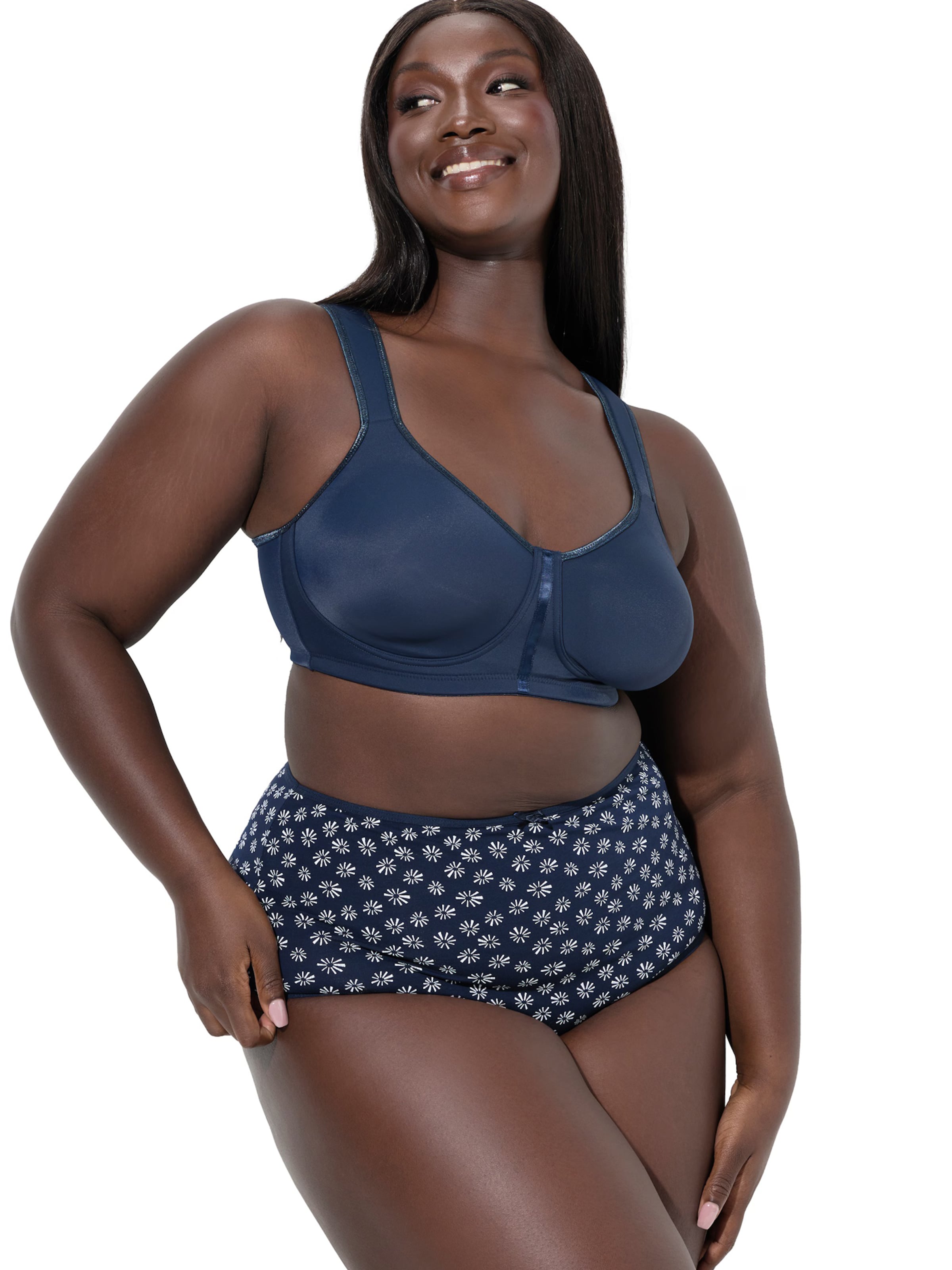 Slip Ulla Popken en bleu