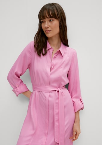 COMMA Shirt Dress in Pink