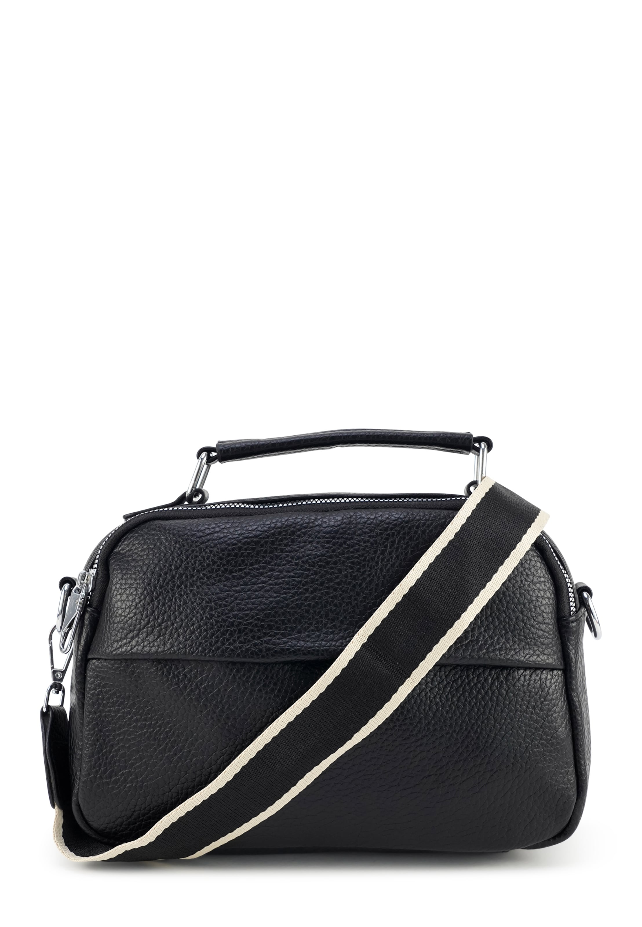 HARPA Crossbody Bag 'ANYA' in Black: front