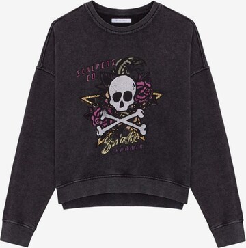 Scalpers Sweatshirt in Grau: predná strana