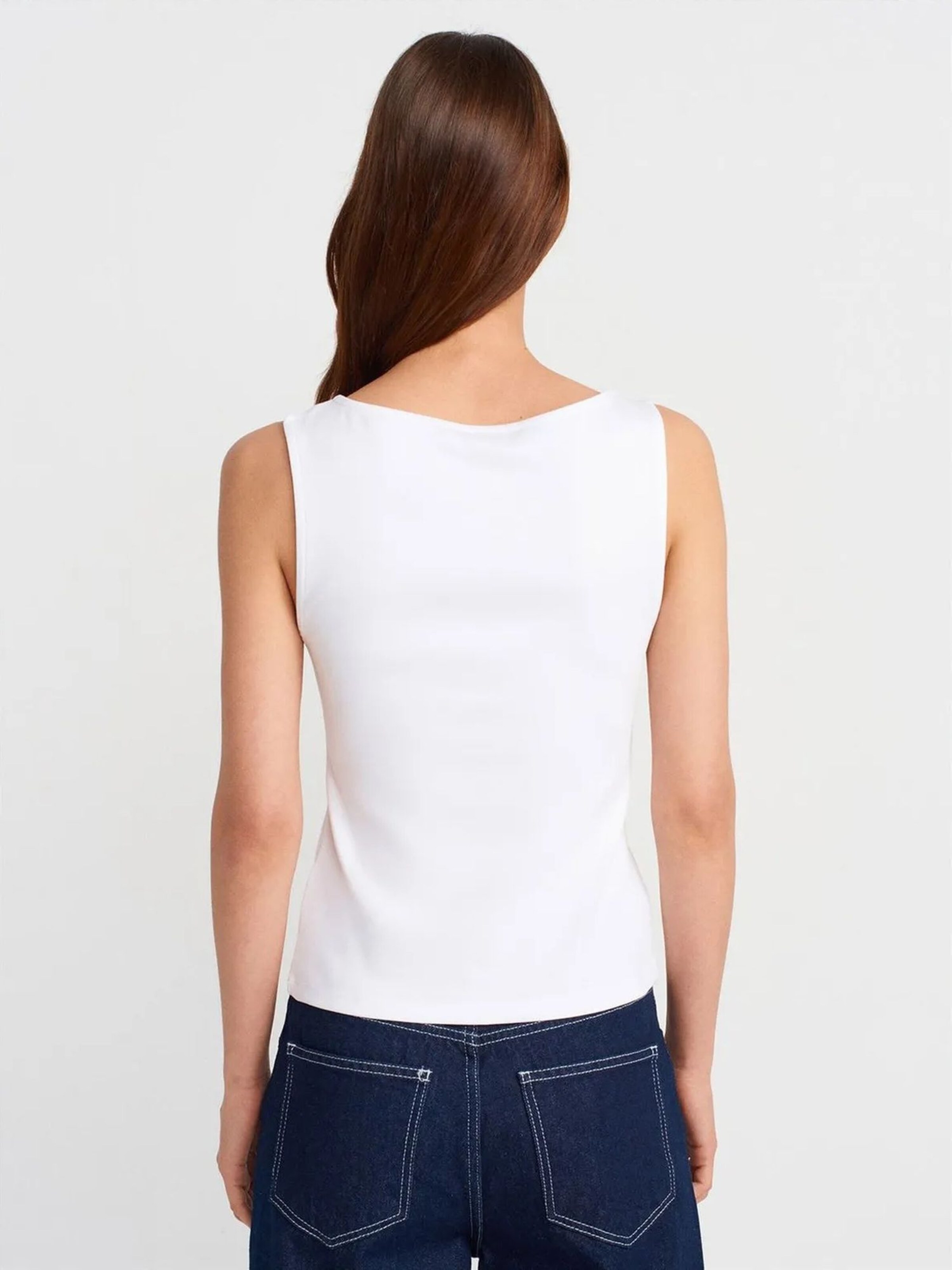 Dilvin Top in White