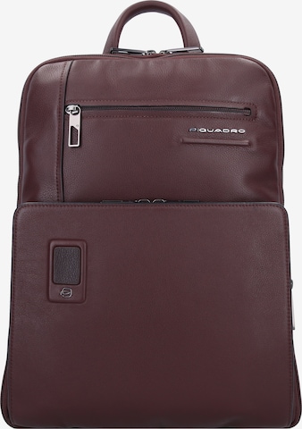 Piquadro Backpack 'Akron' in Purple: front