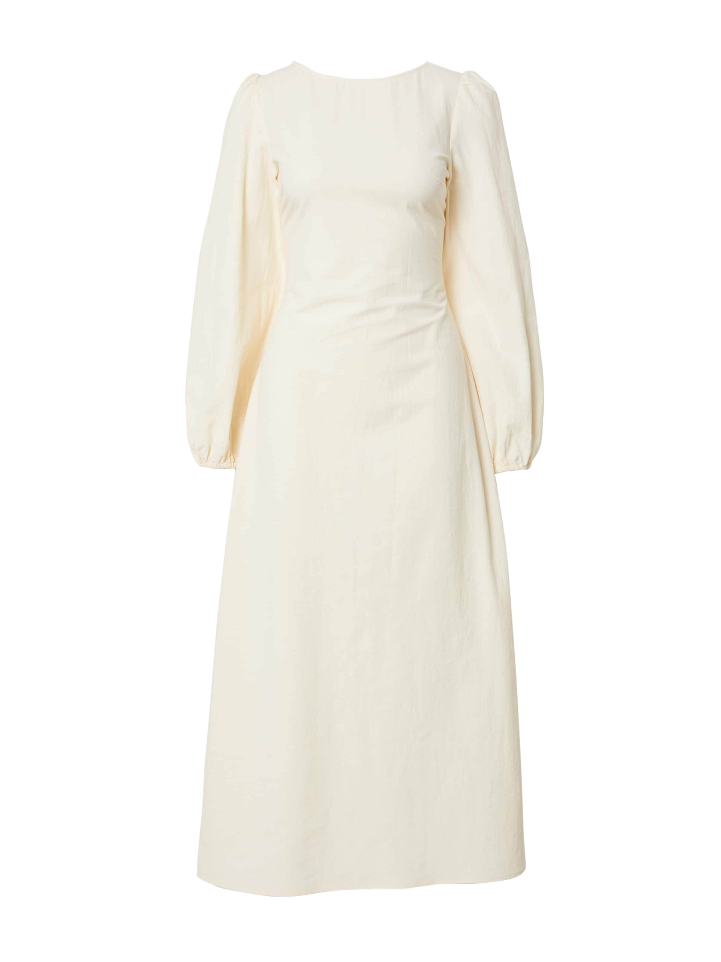 EDITED Jurk 'Valja' in de kleur Beige, Productweergave