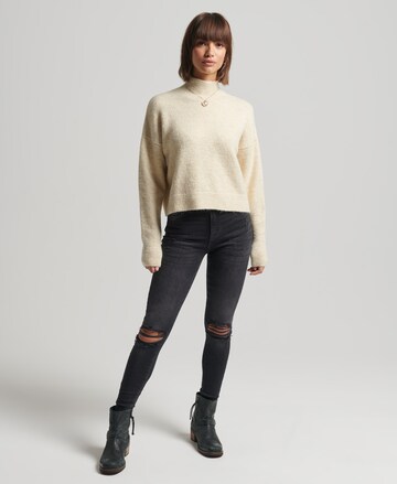 Superdry Sweater 'Vintage Essential' in Beige