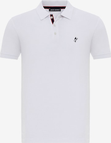 balta Jacey Quinn Marškinėliai: priekis