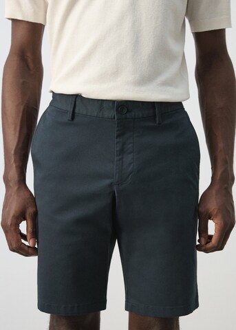 MANGO MAN Regular Shorts 'Gracia' in Blau