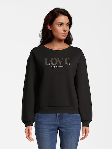 Orsay Sweatshirt in Black: front