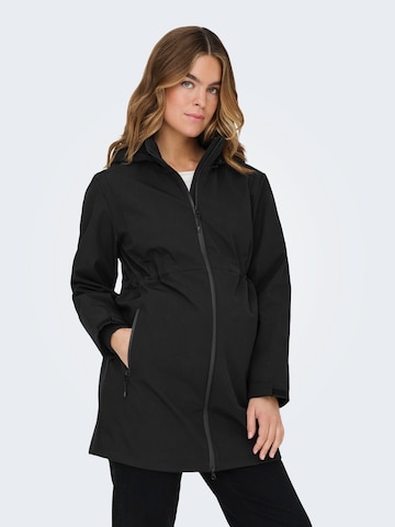 Veste mi-saison 'OLMFRANCESCA' Only Maternity en noir : devant