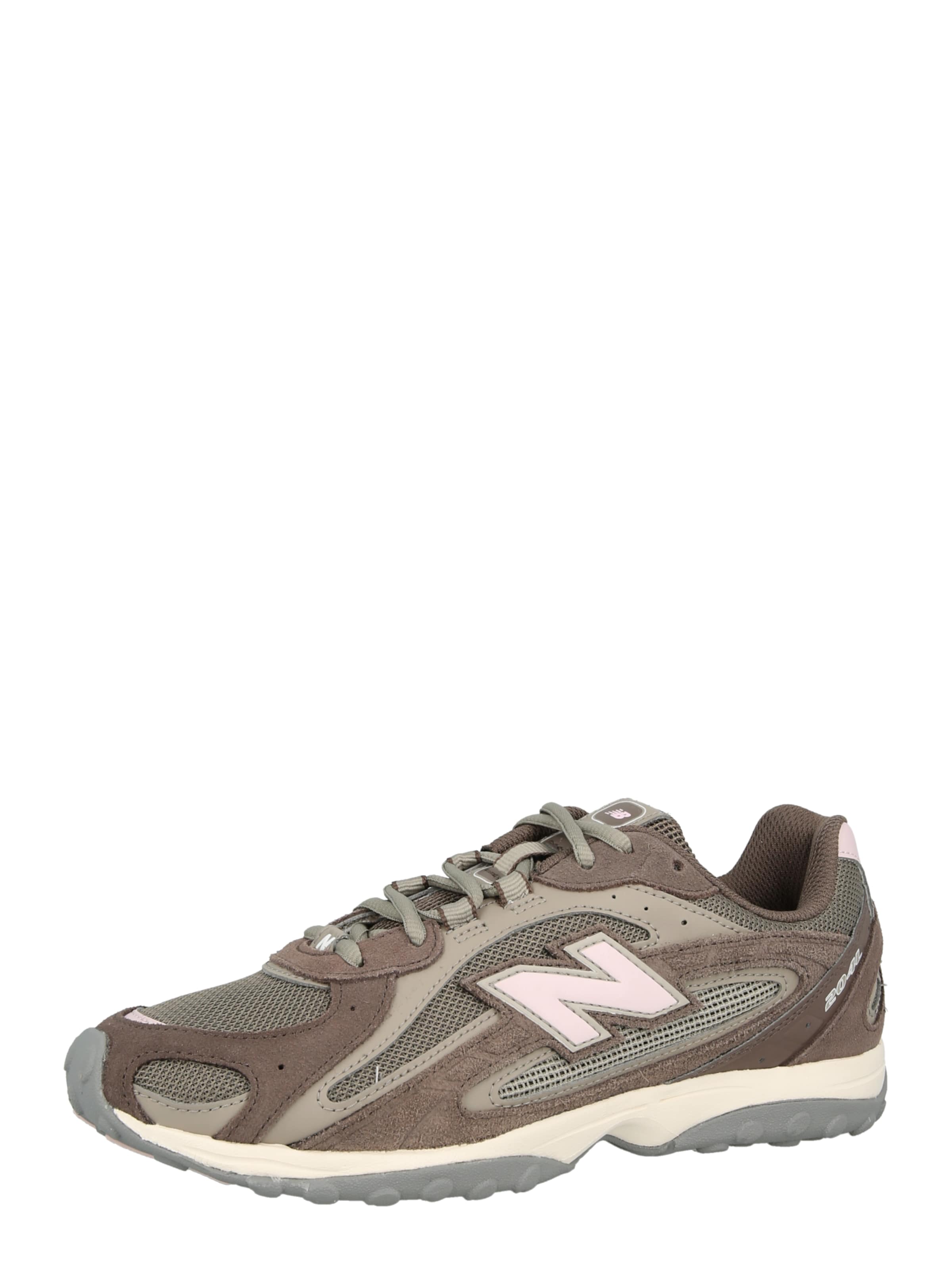 Sneaker bassa '204' new balance di colore cappuccino / marrone sfumato / bianco, Visualizzazione prodotti
