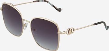 Liu Jo Sunglasses in Gold: front