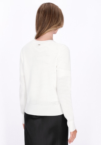 DreiMaster Klassik - Cárdigan en blanco