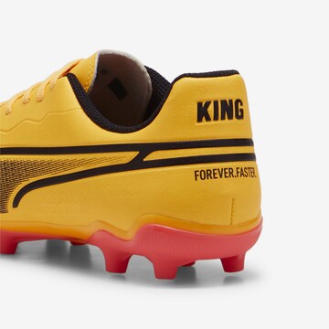 PUMA Sportschoen 'KING MATCH' in Oranje