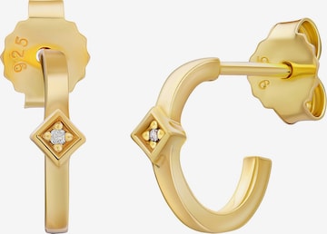 caï Earrings in Gold: front