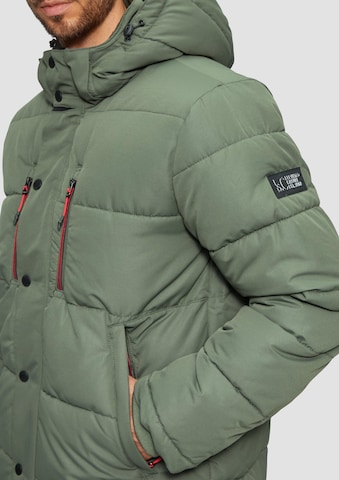 Parka d’hiver s.Oliver en vert