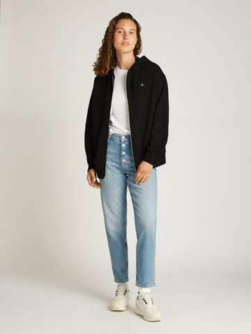 Calvin Klein Jeans Sweat jacket in Black