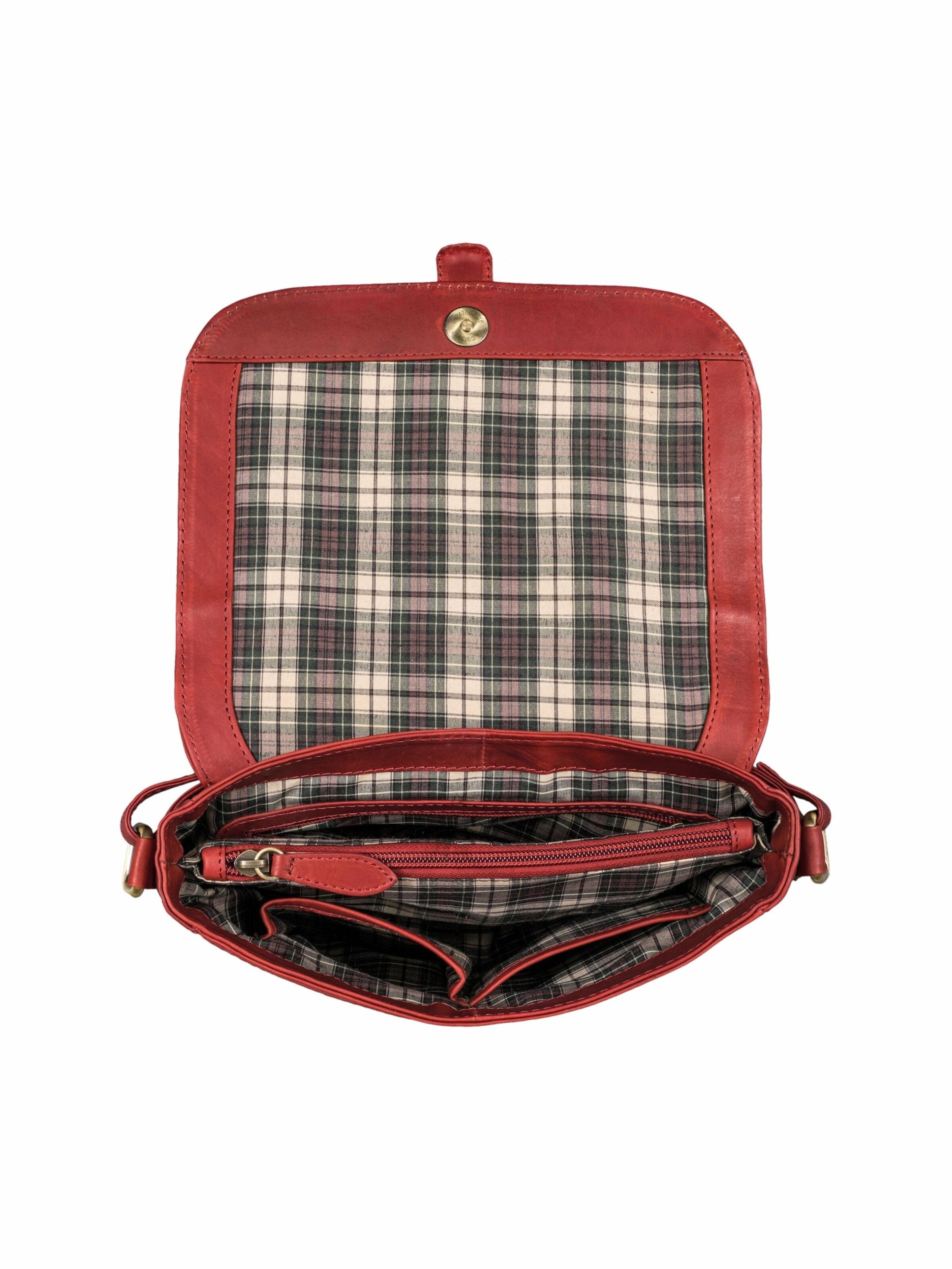 Benthill Shoulder Bag in Red