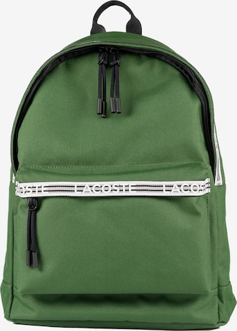 LACOSTE Backpack 'Neocroc' in Green: front