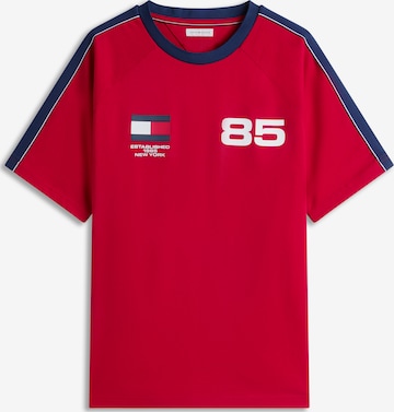 TOMMY HILFIGER - Camisa 'COUNTRIES' em vermelho: frente