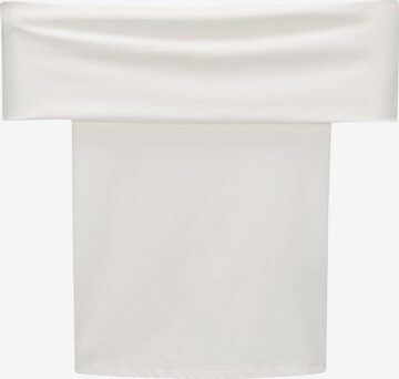 Pull&Bear Shirt in White: front