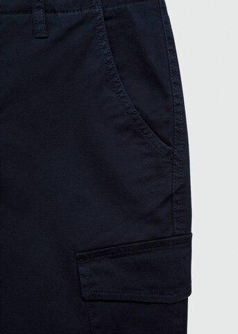 MANGO MAN Regular Hose in Blau