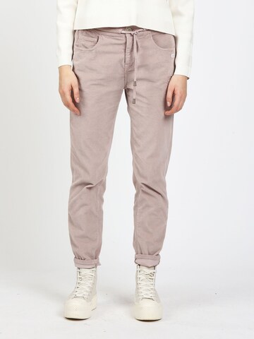 Gang Loosefit Hose '94AMELIE JOGGER ' in Beige: Vorderseite