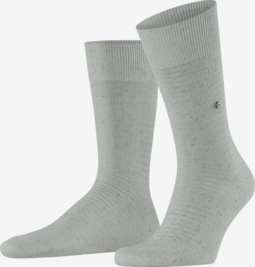 BURLINGTON Socks 'Pixel Pop' in Silver: front